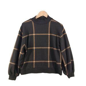 ANN TAYLOR Sweater MEDIUM(8-10) Women Fall Casual Pattern Knit Pullover